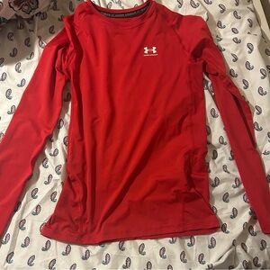 Under Armour Red HeatGear Shirt